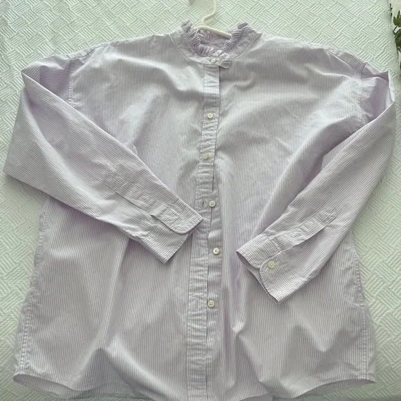 Ann Mashburn Gracen Top Lilac - EUC - Picture 3 of 6